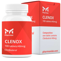 Clenbutérol 100 tab, 40 mcg/tab